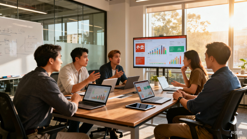 我质疑每一个论述“外卖与电商协同效应”的人,包括阿里高层,你们都不行呀